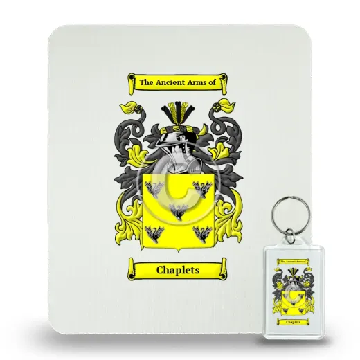 Chaplets Mouse Pad and Keychain Combo Package