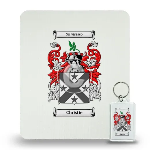 Christie Mouse Pad and Keychain Combo Package