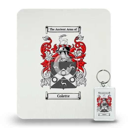 Colette Mouse Pad and Keychain Combo Package