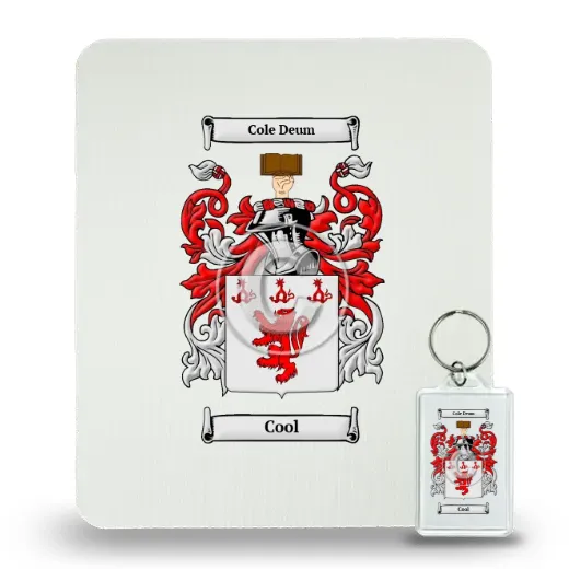 Cool Mouse Pad and Keychain Combo Package