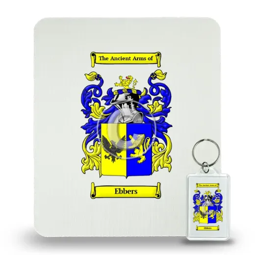 Ebbers Mouse Pad and Keychain Combo Package