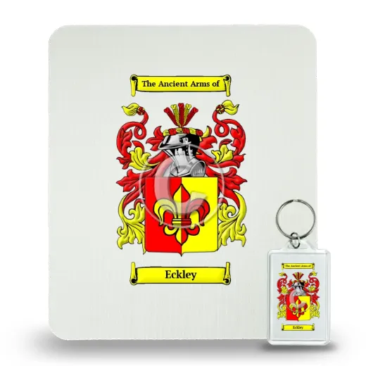 Eckley Mouse Pad and Keychain Combo Package