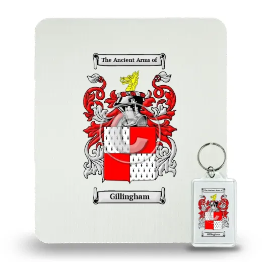 Gillingham Mouse Pad and Keychain Combo Package