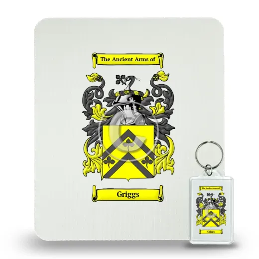 Griggs Mouse Pad and Keychain Combo Package