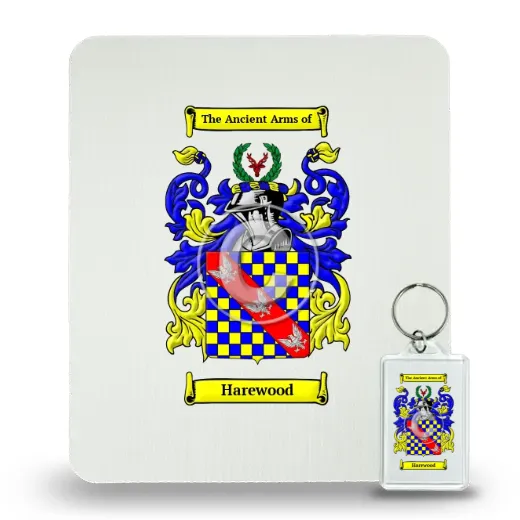 Harewood Mouse Pad and Keychain Combo Package