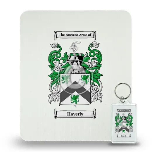 Haverly Mouse Pad and Keychain Combo Package
