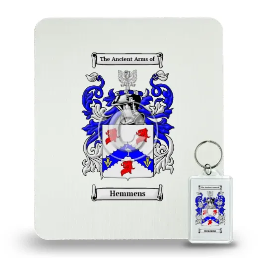 Hemmens Mouse Pad and Keychain Combo Package