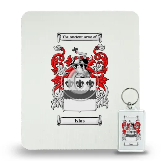 Islas Mouse Pad and Keychain Combo Package