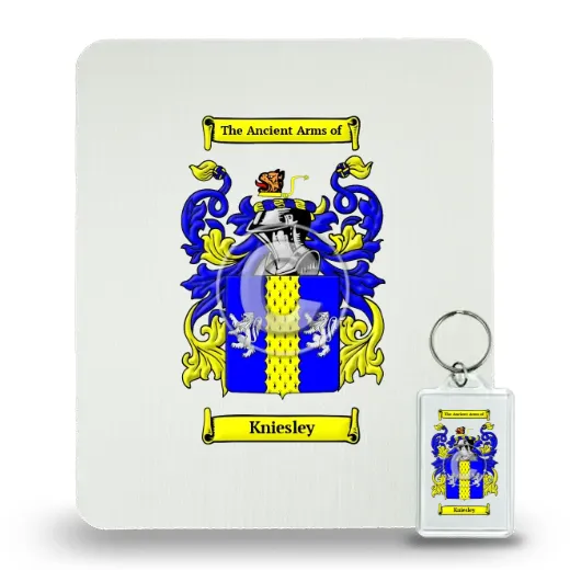 Kniesley Mouse Pad and Keychain Combo Package