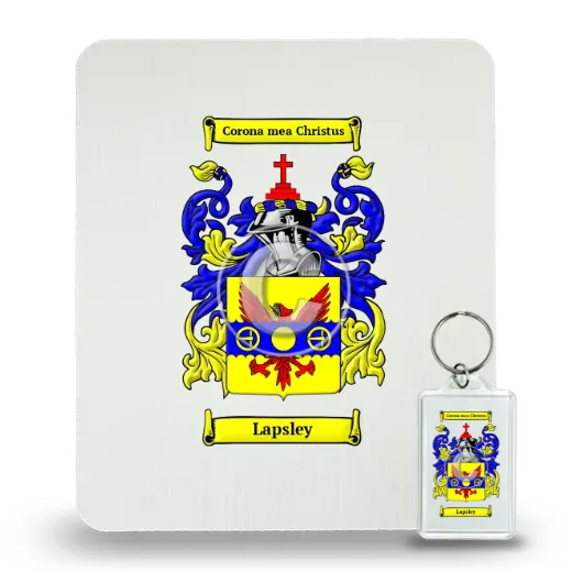 Lapsley Mouse Pad and Keychain Combo Package