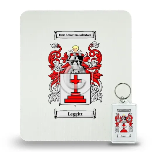 Leggitt Mouse Pad and Keychain Combo Package