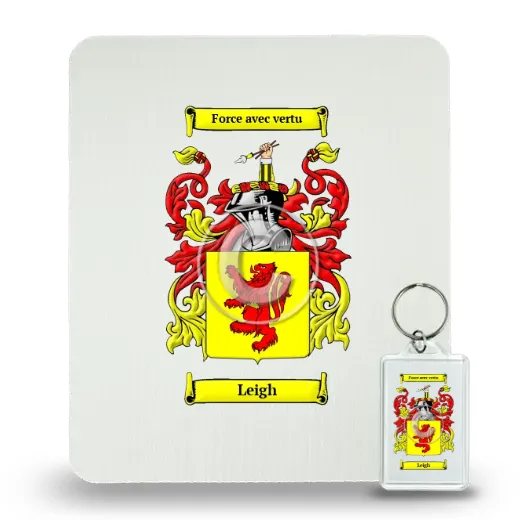 Leigh Mouse Pad and Keychain Combo Package