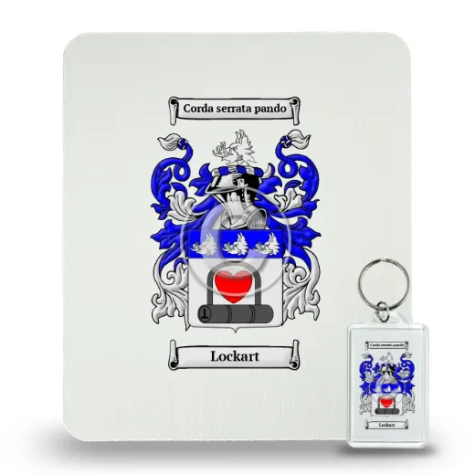 Lockart Mouse Pad and Keychain Combo Package