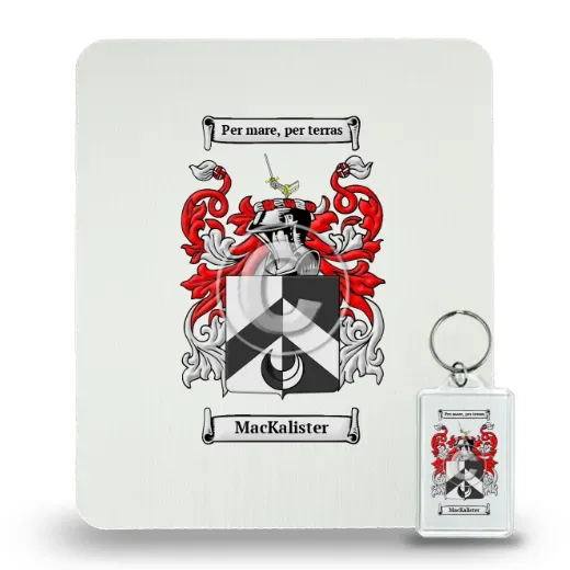 MacKalister Mouse Pad and Keychain Combo Package