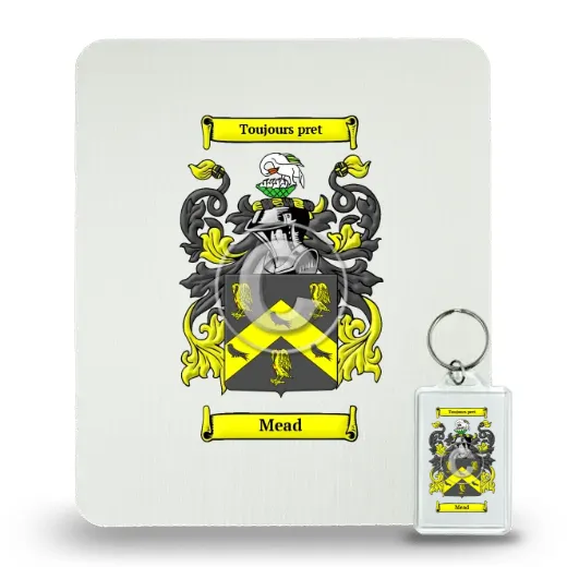 Mead Mouse Pad and Keychain Combo Package