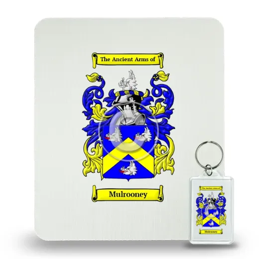 Mulrooney Mouse Pad and Keychain Combo Package