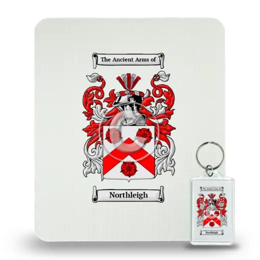 Northleigh Mouse Pad and Keychain Combo Package