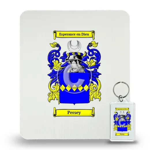 Persey Mouse Pad and Keychain Combo Package