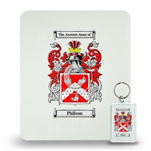 Philson Mouse Pad and Keychain Combo Package