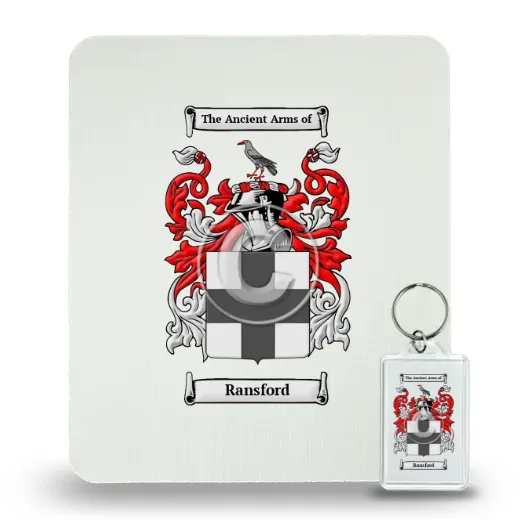 Ransford Mouse Pad and Keychain Combo Package