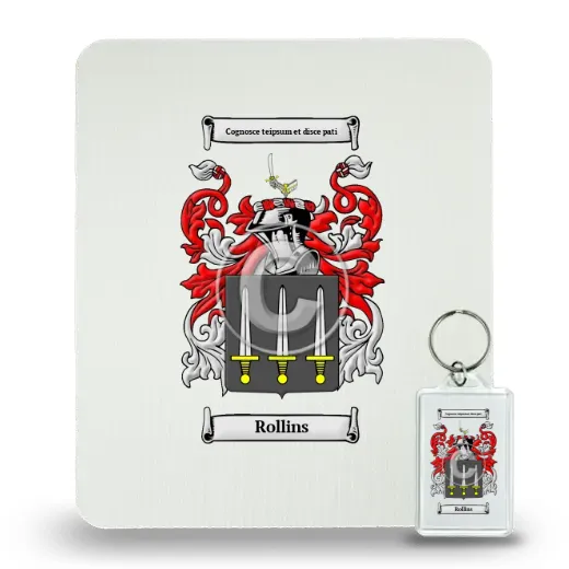 Rollins Mouse Pad and Keychain Combo Package
