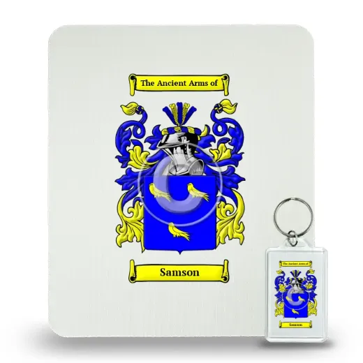 Samson Mouse Pad and Keychain Combo Package