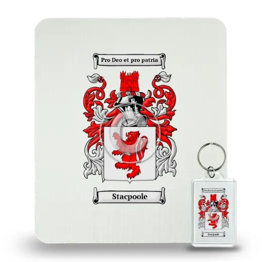Stacpoole Mouse Pad and Keychain Combo Package