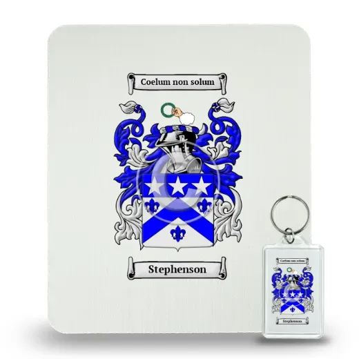 Stephenson Mouse Pad and Keychain Combo Package