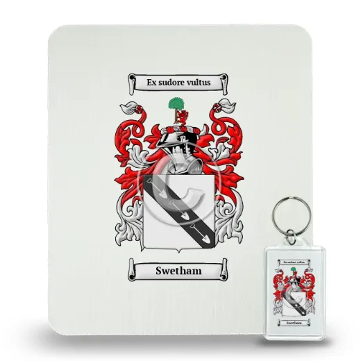 Swetham Mouse Pad and Keychain Combo Package