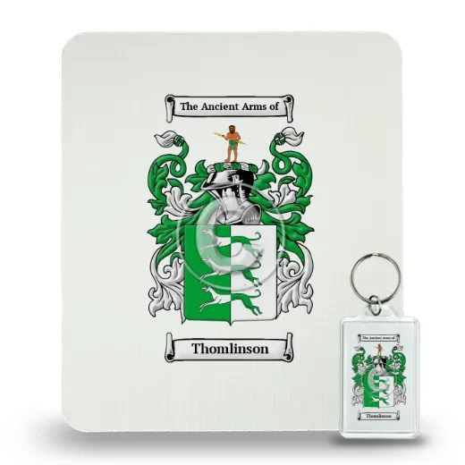 Thomlinson Mouse Pad and Keychain Combo Package