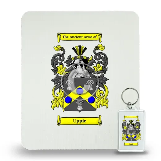 Uppie Mouse Pad and Keychain Combo Package