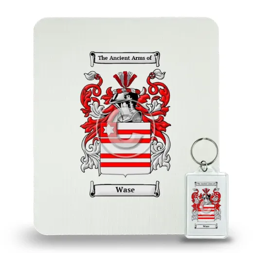 Wase Mouse Pad and Keychain Combo Package