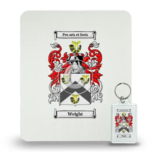 Weight Mouse Pad and Keychain Combo Package