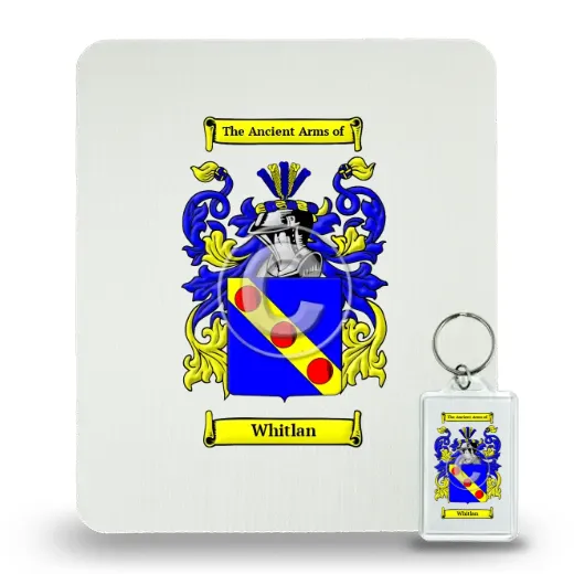Whitlan Mouse Pad and Keychain Combo Package