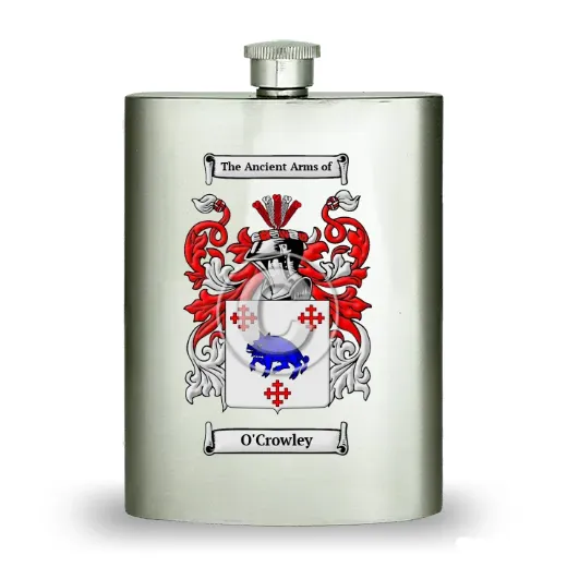 O'Crowley Stainless Steel Hip Flask