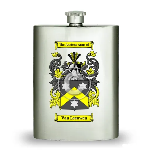 Van Leeuwen Stainless Steel Hip Flask