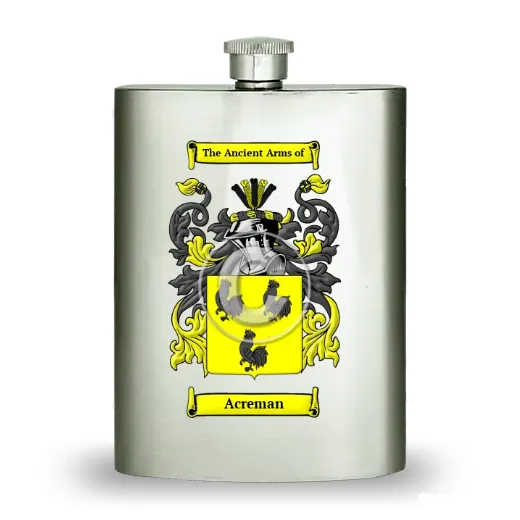 Acreman Stainless Steel Hip Flask