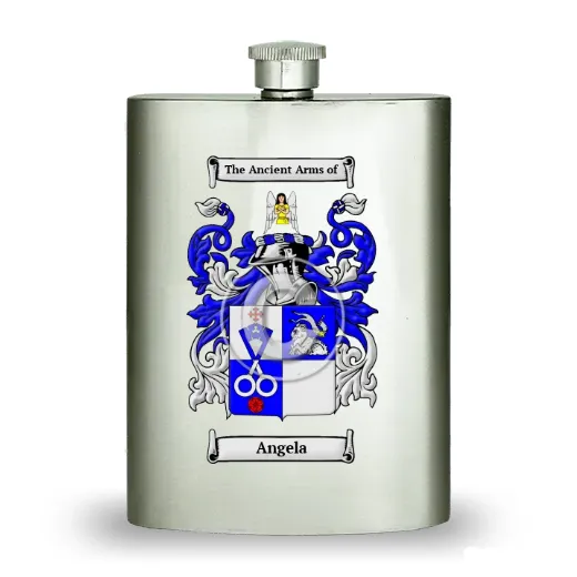 Angela Stainless Steel Hip Flask