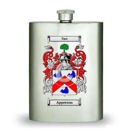 Apperson Stainless Steel Hip Flask
