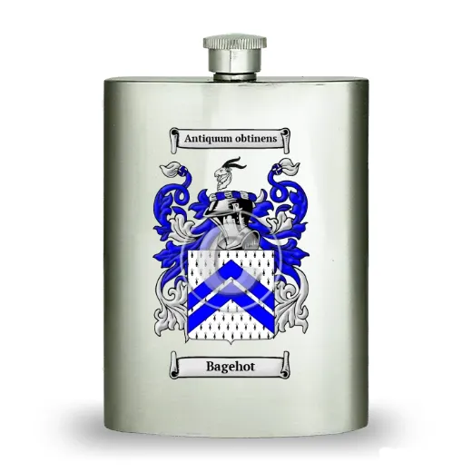Bagehot Stainless Steel Hip Flask