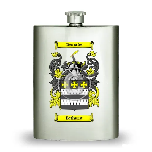 Bathurst Stainless Steel Hip Flask