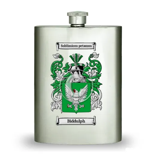 Biddulph Stainless Steel Hip Flask