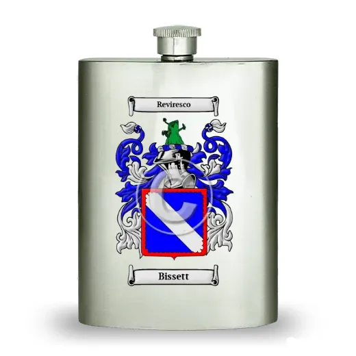 Bissett Stainless Steel Hip Flask
