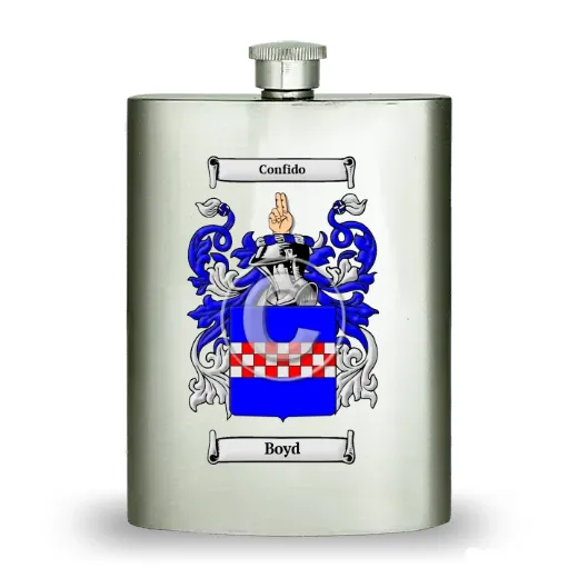 Boyd Stainless Steel Hip Flask