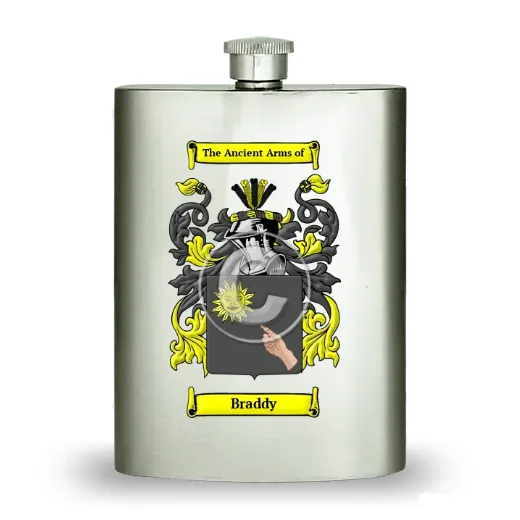 Braddy Stainless Steel Hip Flask