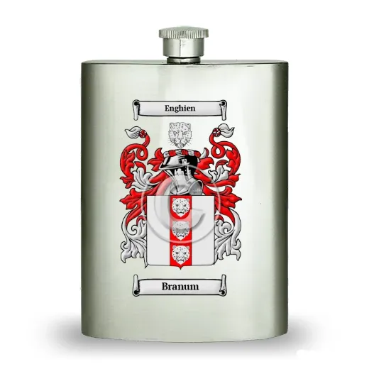 Branum Stainless Steel Hip Flask