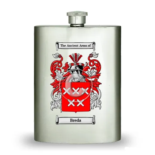 Breda Stainless Steel Hip Flask