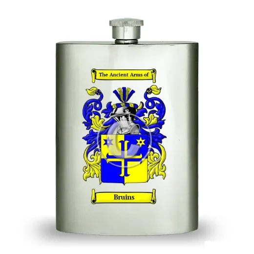 Bruins Stainless Steel Hip Flask