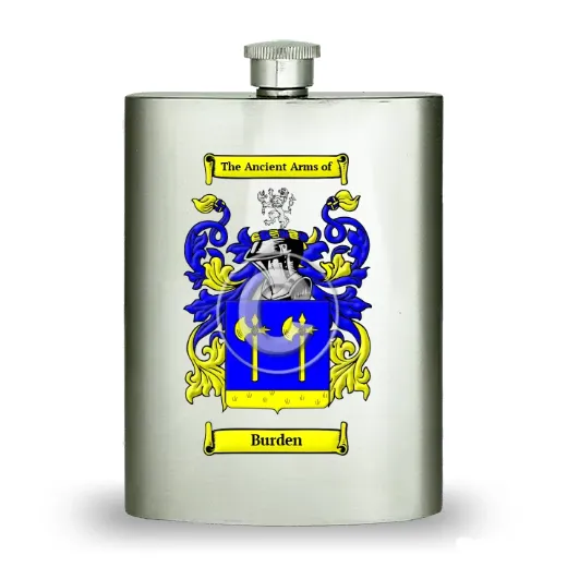 Burden Stainless Steel Hip Flask