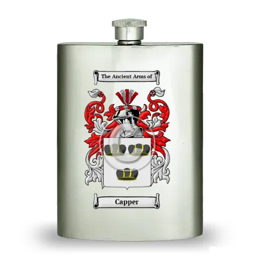 Capper Stainless Steel Hip Flask